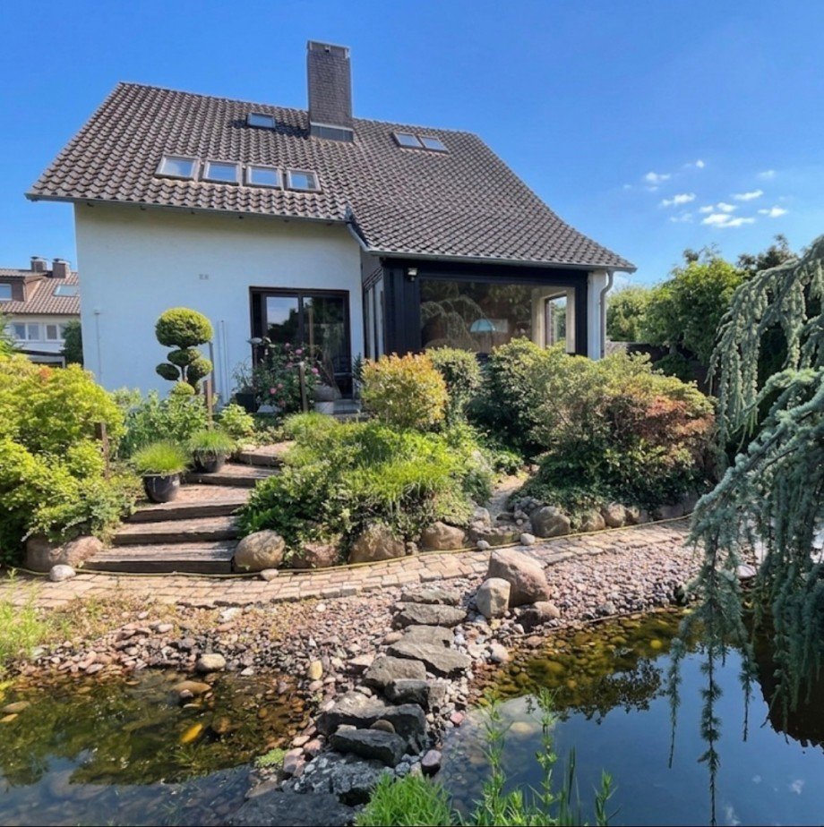 Au�enansicht Garten Einfamilienhaus Bad Salzuflen