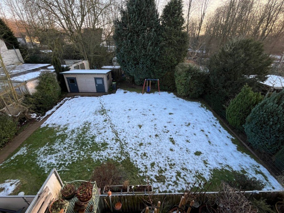 Aussicht Balkon DG in Garten Mehrfamilienhaus Bad Salzuflen
