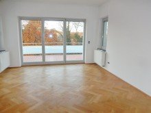 Wohnzimmer 3 FH in Toplage und Blick in den Kurpark!
