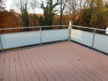 Terrasse 3 FH in Toplage und Blick in den Kurpark!