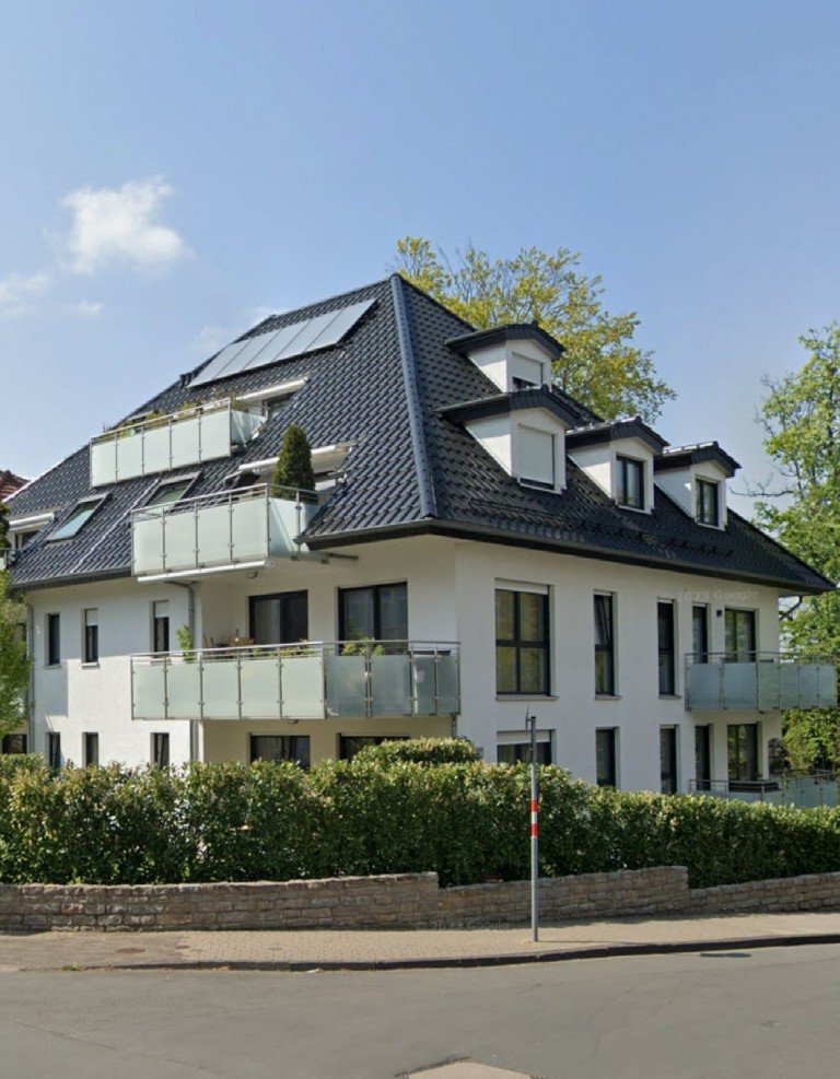 Aussenansicht Bad Salzuflen Dachgeschosswohnung Neuwertig und direkt am Kurpark!