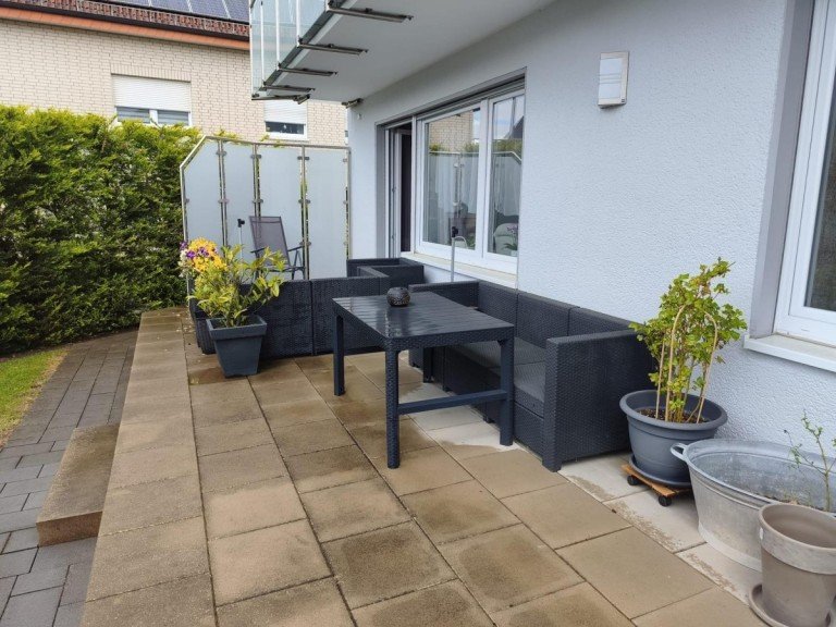 Terrasse Bad Salzuflen Wohnung EG-Whg in BS-Werl-Aspe mit Terrasse